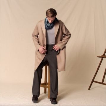 XssWLove様　HERMES100%SILK100%Angora大判マフ XssWLove様 HERMES100%SILK100%Angora大判マフ